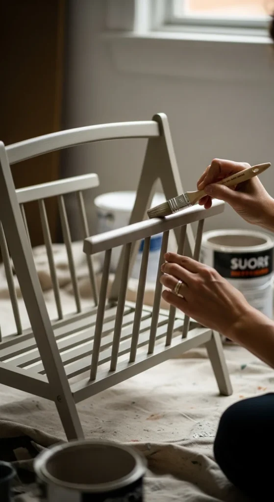 Magazine Rack Makeover