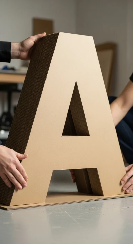 Make Letters Stand on Their Own