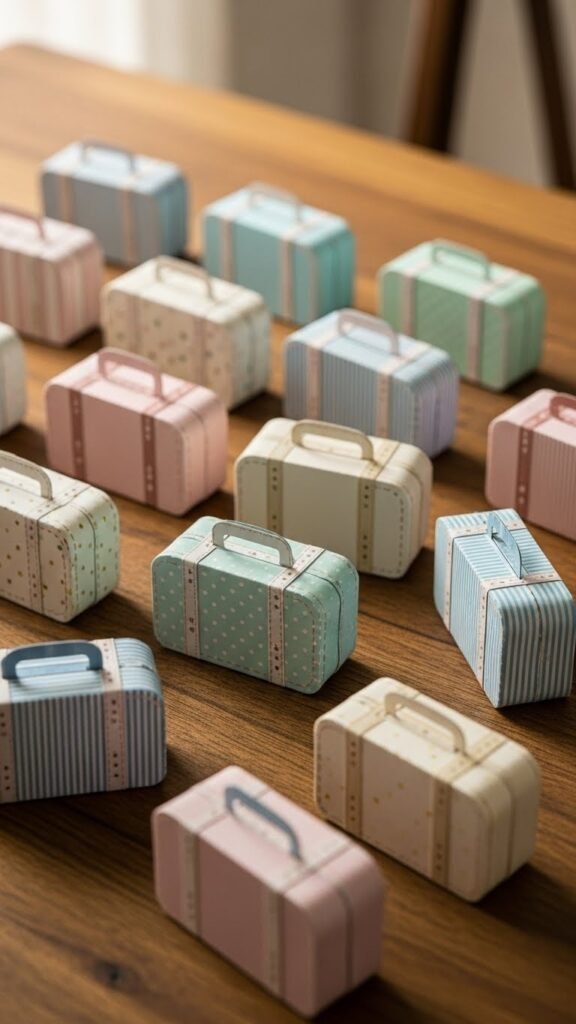 Mini Suitcase-Style Boxes