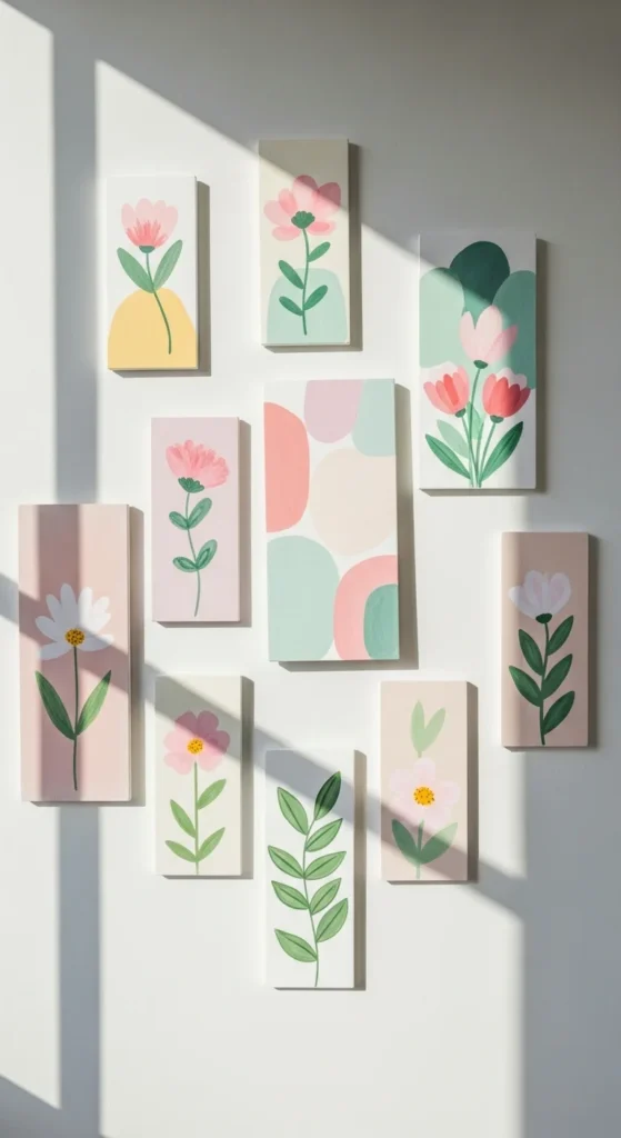 Painted Masonite Boards