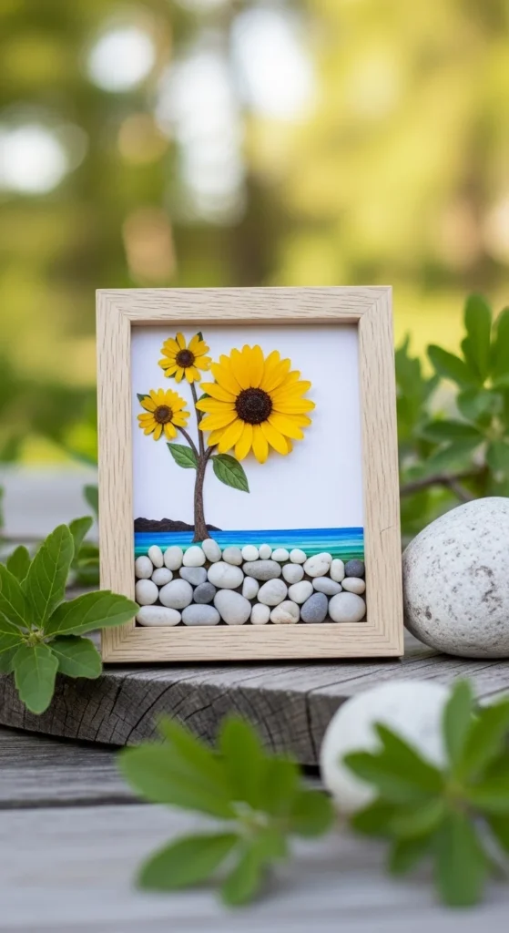 Pebble Art Frames