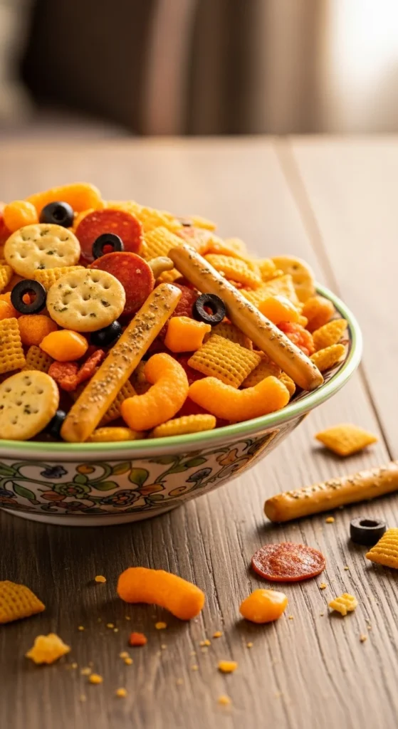 Pizza Night Snack Mix