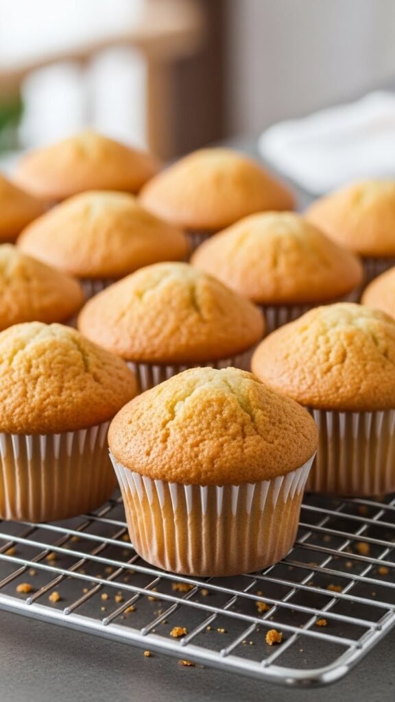 Preparing the Cupcakes