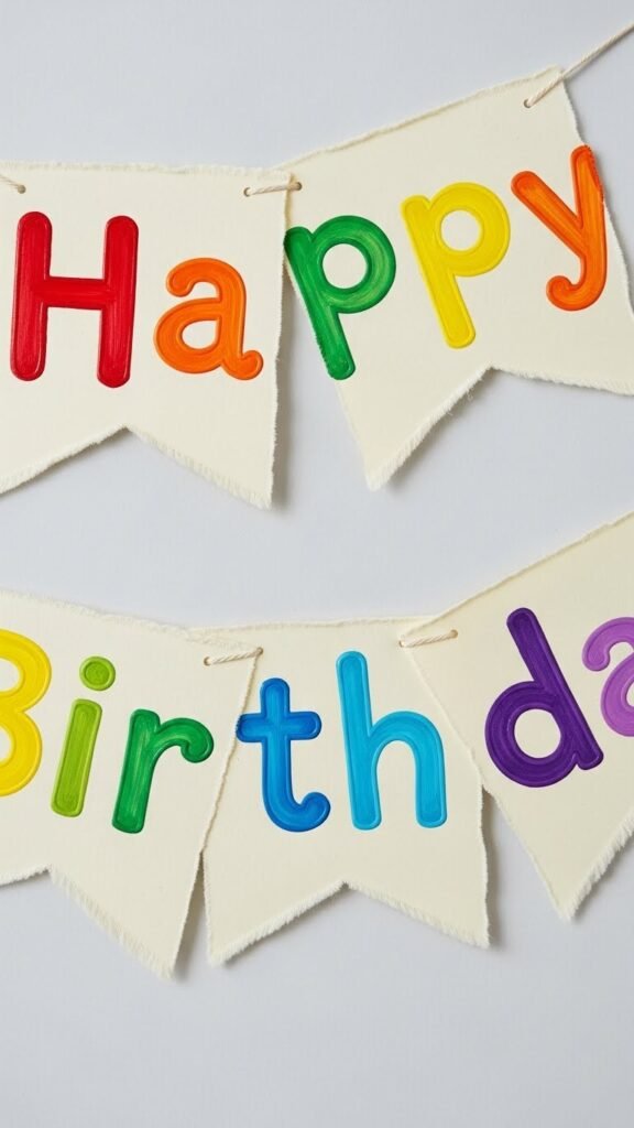 Personalize Your Bunting