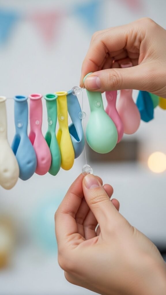 How to Build the Balloon Chandelier