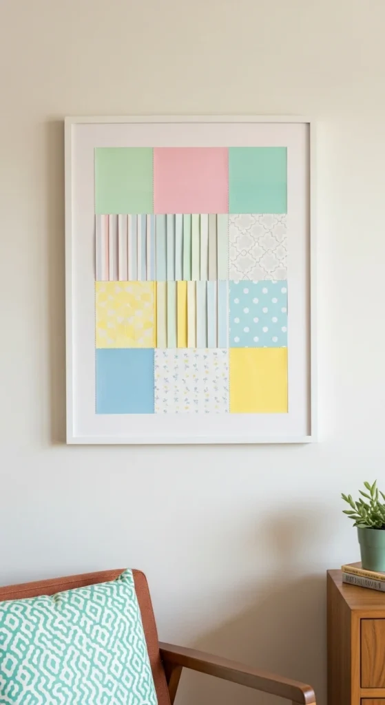 Wallpaper Sample Collage Art