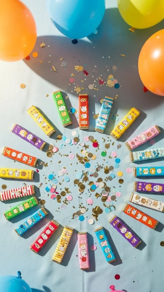 how to decorate candy bars