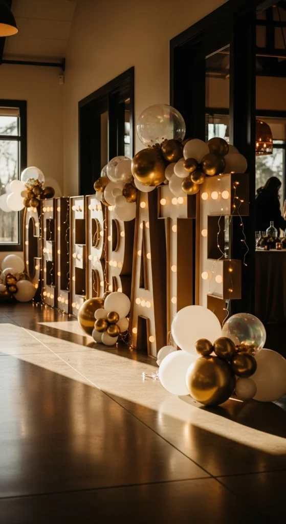 how to make giant letters