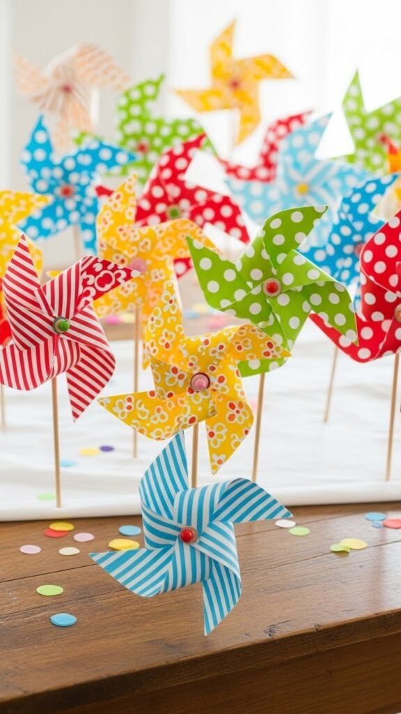 how to make party pinwheels